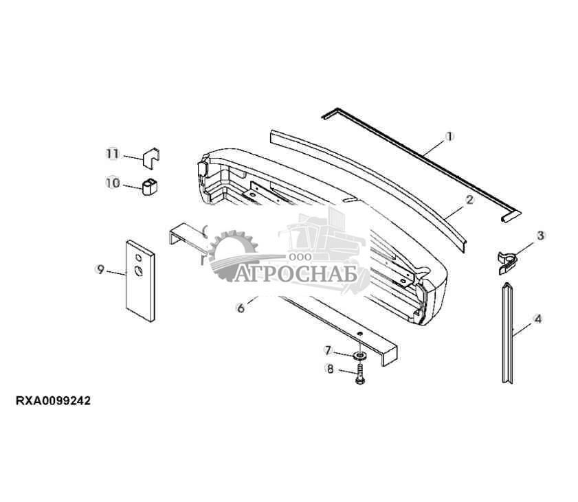 COOLER SUPPORT COVER 